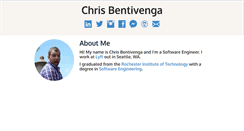 Desktop Screenshot of chrisbenti.com